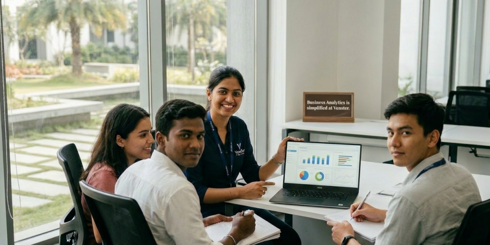 Confident students at Venster School of Excellence in Coimbatore