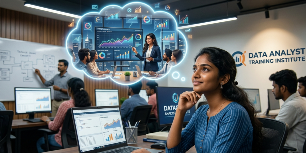 A college student planning their 3 month Data Analytics Course With Placement schedule on a laptop.