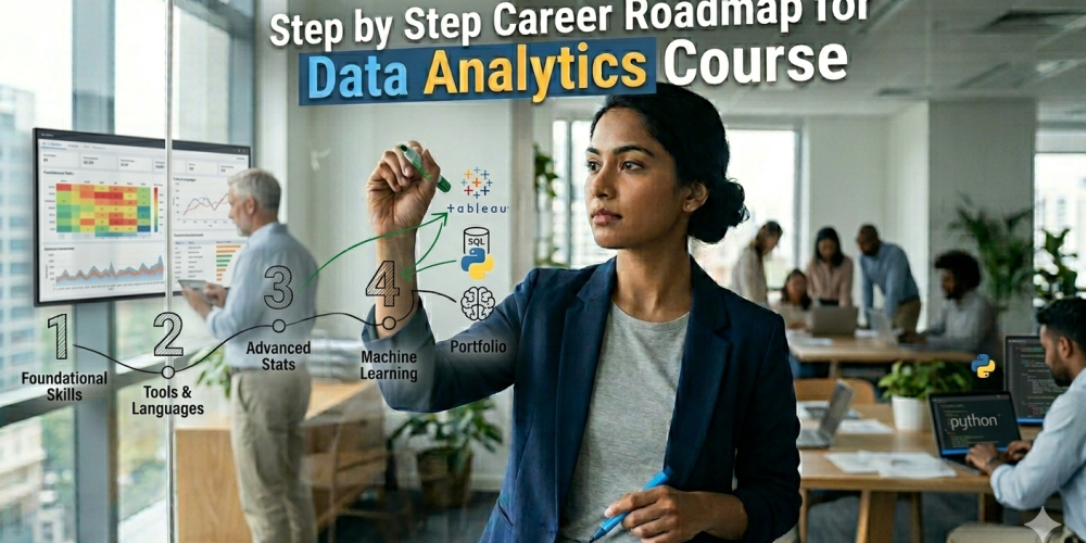 Step by step career roadmap for students with hands-on data analyst training in Coimbatore