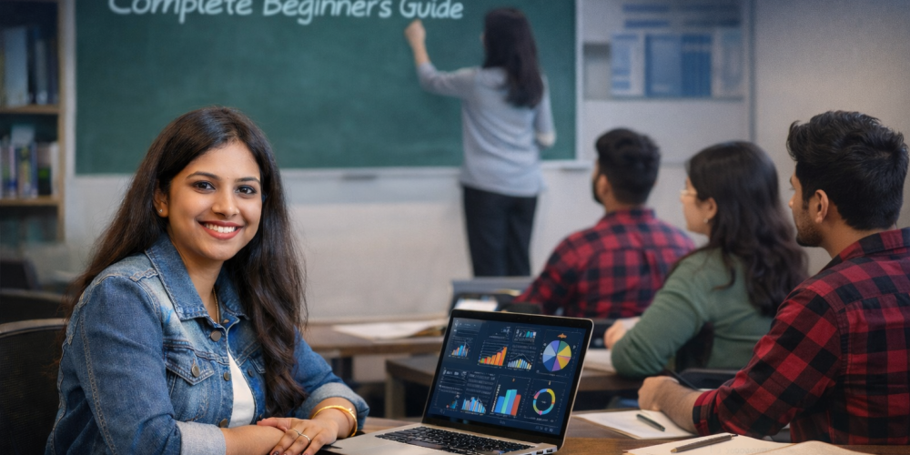 A recent graduate learning Python and machine learning at a data science institute in Coimbatore.